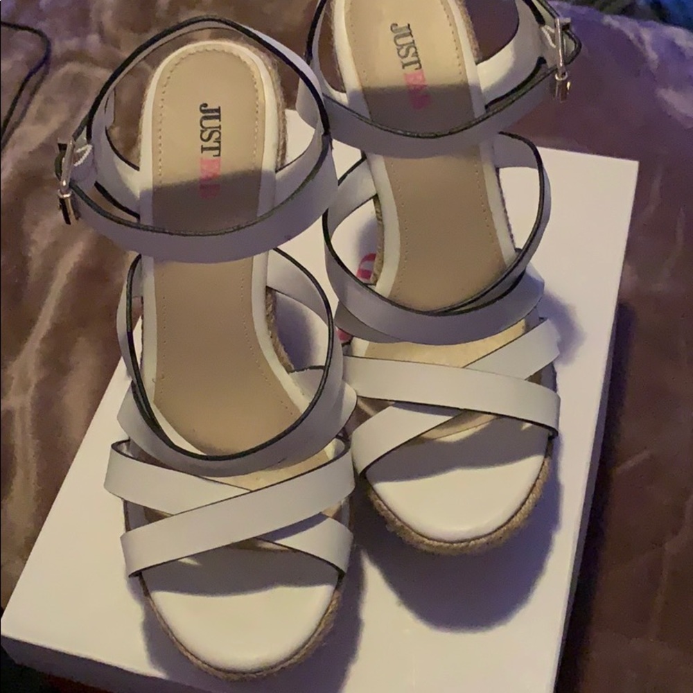 Wedge sandals